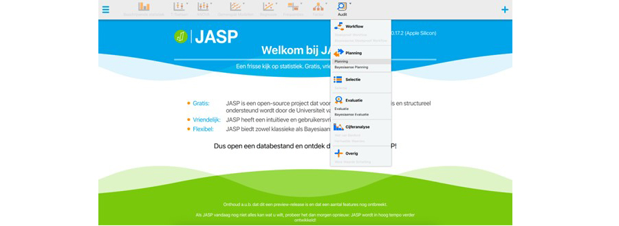 Grafiek Jasp