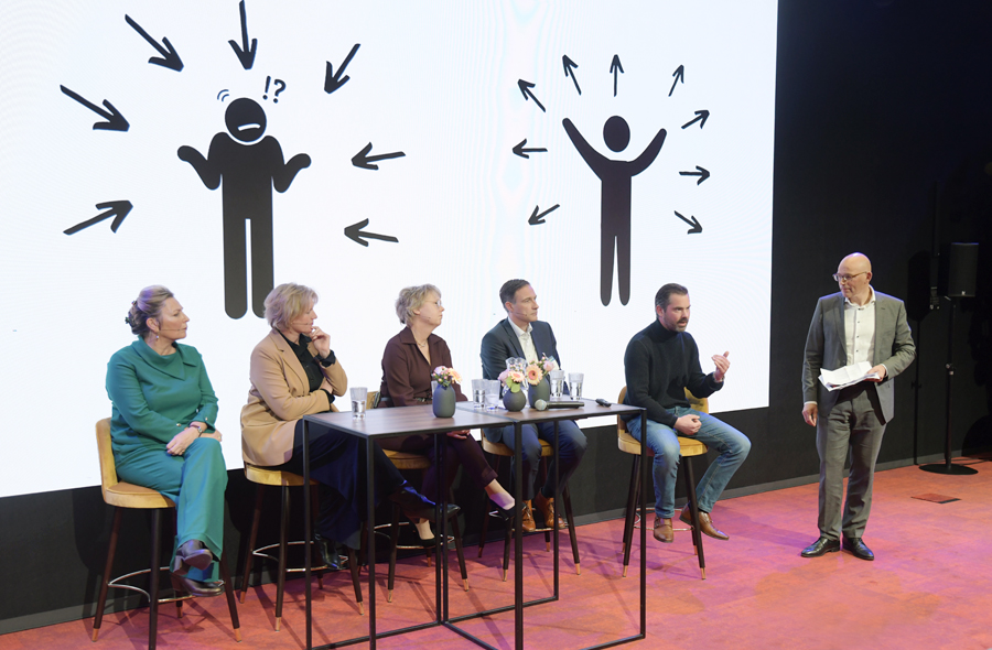 Foto: panel deelsessie over regeldruk