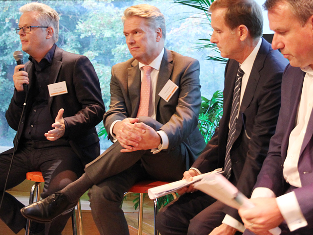 Foto Marcel Pheijffer, Peter Schimmel, Paul Koster en Pieter de Kok