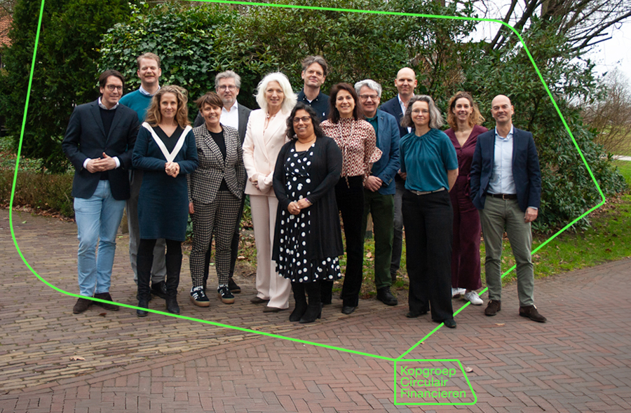 Groepsfoto Kopgroep Circulair Financieren